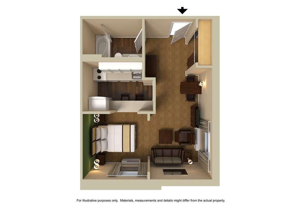 Extended Stay America Select Suites - Raleigh - Rtp - 4610 Miami Blvd Дърам Стая снимка